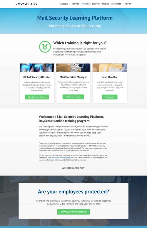 Mail Security Training Platform